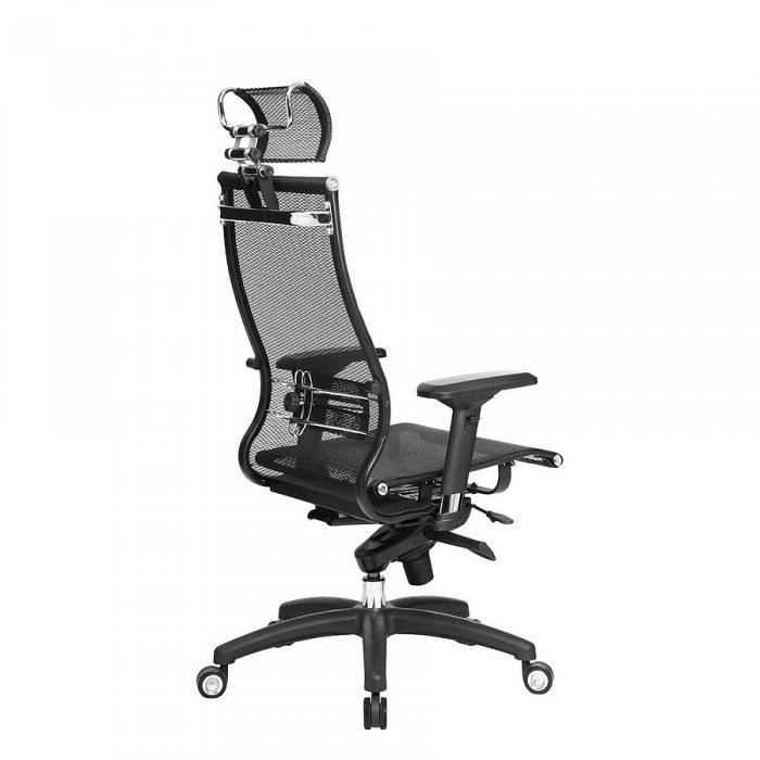 Кресло руководителя с подголовником Samurai Black Edition - вид 3
